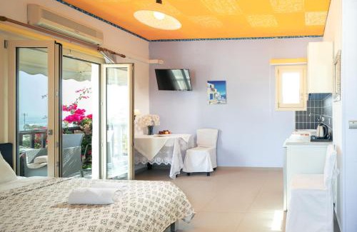 Piskopiano Apartment | Sleeps 8 - Sea View - Apartment - Pool - Garden