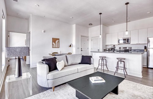 West Colfax Apartment | Sloans Lake 2BR w Gym WD Roof nr Park DEN-105