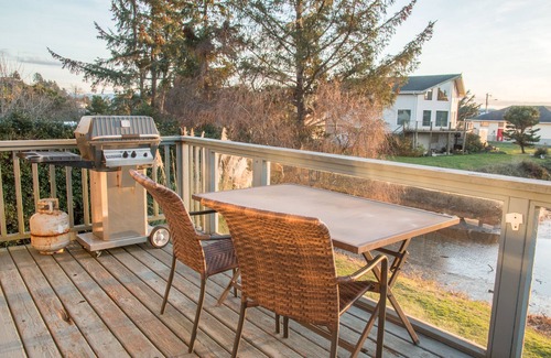 Pacific City House | Slow Down House #124 - Affordable cabin on the canal in Pacific City. Fun game room!