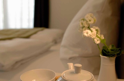 Diessen am Ammersee Hotel | small double room with balcony - Hotel zum See *** garni