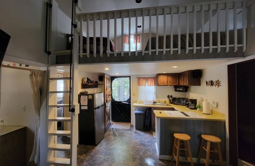 Kalkaska Cabin | Small quaint cabin with outside hot tub, sleeps 6!
