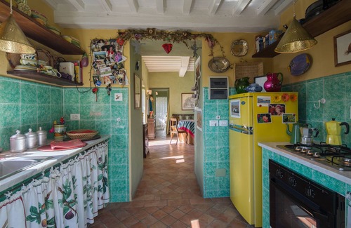 Cortona House | Small stone farmhouse overlooking Cortona with private pool and garden