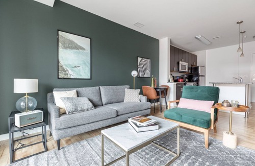 Near Northeast Apartment | Smart NoMa 1BR w/Gym, Doorman, Garden, nr. Capitol Hill, by Blueground