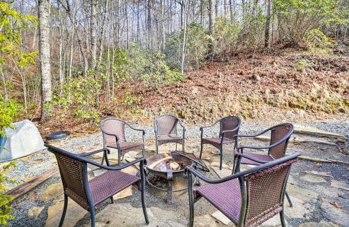 Bryson City House | Smoky Mountain Cabin Rental with Hot Tub and Fire Pit!