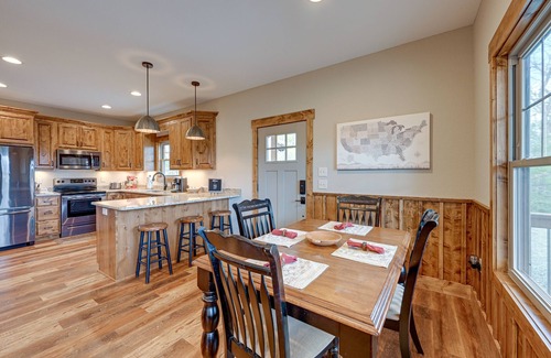 Andrews Cabin | Smoky Mountain Cabin Rental: Game Room, Fire Pit!