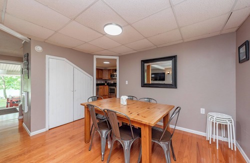 Swanton House | Smooth Sailing: Lakefront, Private Dock, Hot Tub, Grill, Fire Pit!