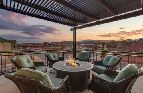 Ivins House | Snow Canyon Oasis Ocotillo 42 Large Private Pool and Hot Tub, 2 Firepits, 2 PlayStations