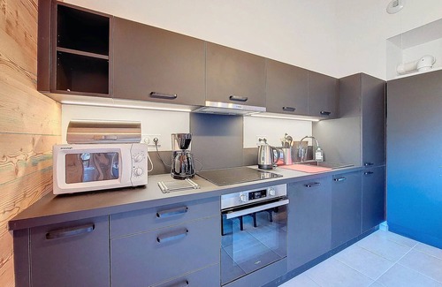 Saint-Jean-dʼAulps Apartment | Snow Roc - 6/8 persons - Ski to door access - Mountain view
