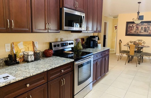 South Gulf Cove House | SO. GULF COVE - WATERFRONT HOME ON CANAL-SALT WATER POOL & SPA-NEAR GULF BEACHES