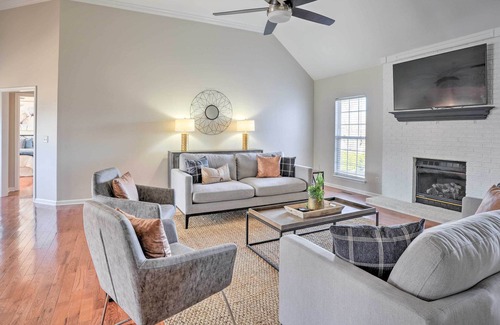 Soddy-Daisy House | Soddy-Daisy Retreat w/ Grill + Screened Patio