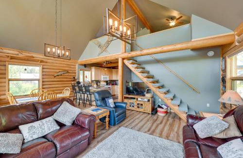 Funny River House | Soldotna Fishing Lodges with Dock on Kenai River!