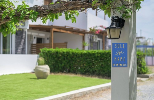 Koutsouras Apartment | SOLE e MARE #A2 Beachfront Apartment – Just 10 Meters from the Sea!