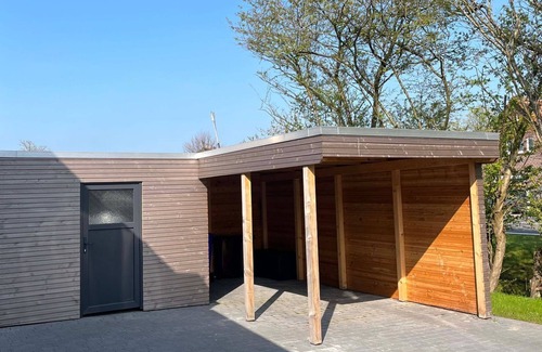 Werdum House | Sonnenhuus Sanddorn - Neues Ferienhaus/Doppelhaushälfte in Bester Lage in Werdum Gelegen, für max
