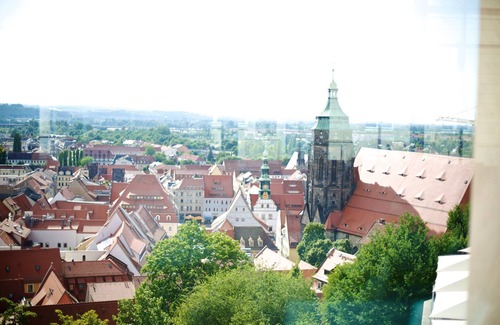 Pirna Apartment | 'Sonnenstein Castle' above the roofs of Pirna with a breathtaking view!