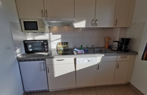 Ostseebad Prerow Apartment | Sonnige Erholung: 48 qm Ferienwohnung mit 2 Zimmern und Großer Südterrasse