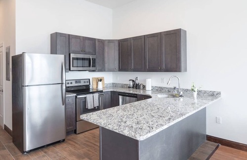 West Poplar Apartment | Sosuite 2BR Penthouse w W D Gym On-site Bar