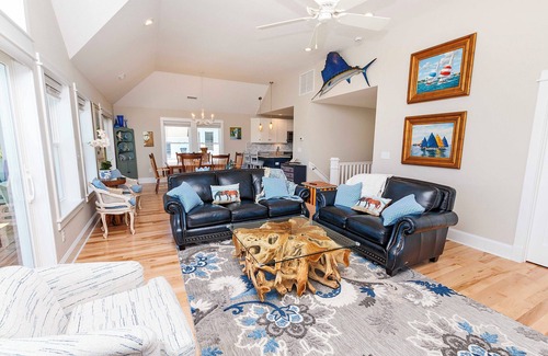 Ocean Hill House | Soundside, Hot Tub, Community Pool, Sound Views, VOH1248, Sunset Cottage