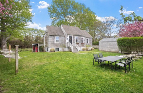 Nantucket Town House | South of Town Surf Shack Cottage. Best Deal on Island. Amazing Yard.