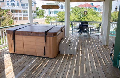 Buck Island House | Southern charm house in gated community with private heated pool & hot tub