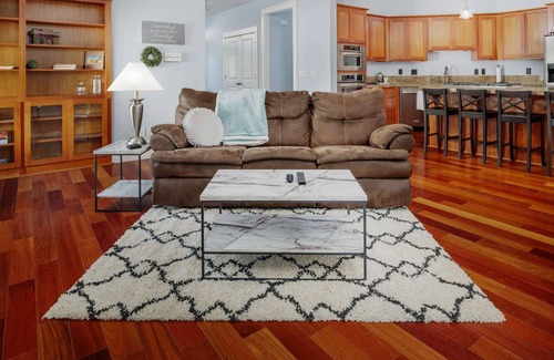 Greenburg House | Southwest Portland Single Level Wheelchair Accessible Home With Open Floor Plan With Ping Pong Table