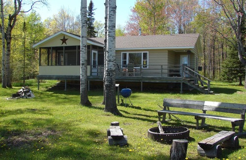 La Pointe Cabin | Sowl's Cabin, Nestled on 20 acres on Madeline Island