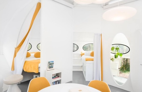Nunney House | Space Age Living - Futuro House at Marston Park