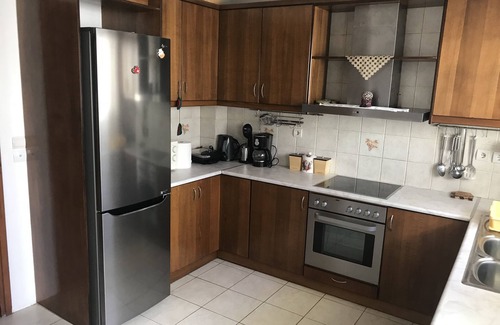 Adelianos Kampos Apartment | Spacefull and new apartment 300m from sandy beach!