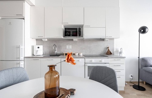 Tampere Apartment | Spacious 1BR Apartment with Sauna along the Tram Route!