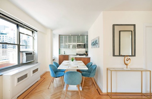 Midtown South Apartment | Spacious 2 Bed on Park Avenue w/Laundry & Gym#6179nn