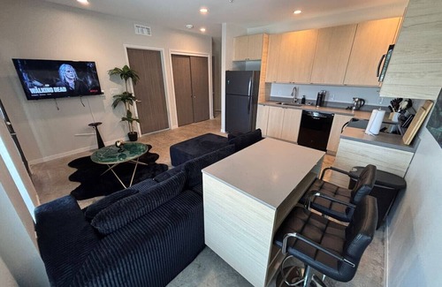 Downtown Des Moines Apartment | Spacious 2 Bedroom Apartment with a pullout couch