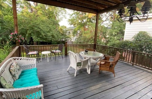 Durham Apartment | Spacious 2BR in Grand Old Home, Downtown Durham