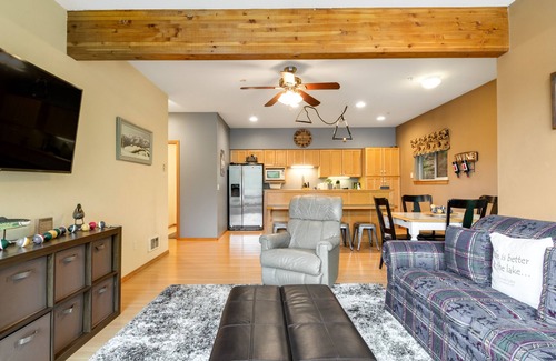 Port Angeles Condo | Spacious, 3-story lakefront condo with unmatched views, 2 decks, canoe & dock