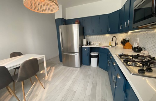 West New York Apartment | Spacious 3BR ❤️ Near Times Square - 13 Minutes - Manhattan Skyline view ❤️