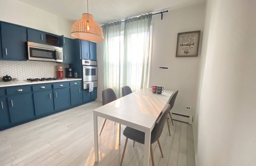 West New York Apartment | Spacious 3BR ❤️ Near Times Square - 13 Minutes - Manhattan Skyline view ❤️