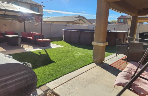 North Las Vegas House | Spacious 4-Bedroom House with an Upstairs Loft and Outdoor Oasis.
