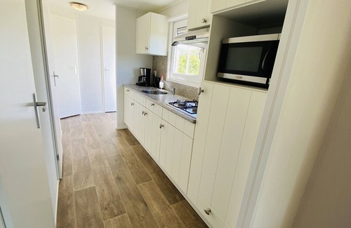 Veere House | Spacious 6 persons holiday chalet on child-friendly mini camping in Veere