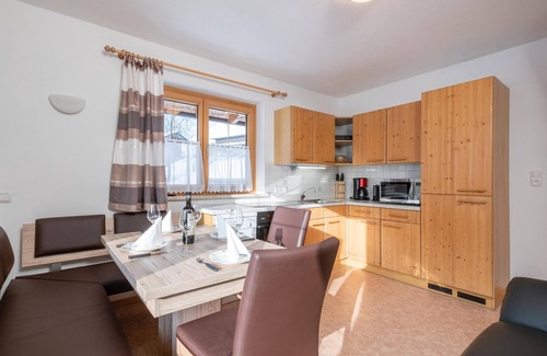 Viehhofen Apartment | Spacious apartment with balcony and views