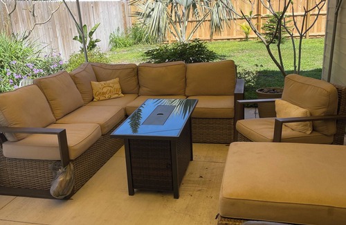 Coquina Key House | Spacious and stylish on coquina key private bedroom and dedicated bathroom.