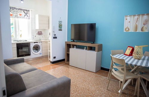 Genoa Apartment | Spacious apartment in central area with balcony, within walking distance of Scassi Hospital