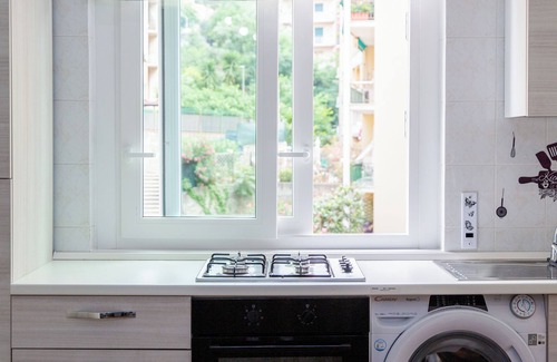 Genoa Apartment | Spacious apartment in central area with balcony, within walking distance of Scassi Hospital