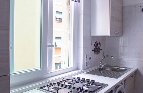 Genoa Apartment | Spacious apartment in central area with balcony, within walking distance of Scassi Hospital