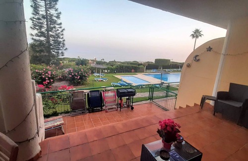Cabopino Apartment | Spacious Apt, Large Terrace Overlooks Pool, Uninterrupted Panoramic Sea Views