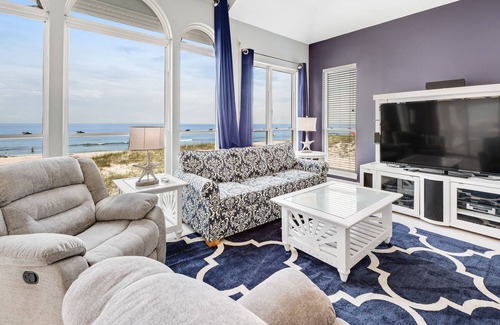 Morgantown House | Spacious Beachfront Home w/Deck, Private Pool, Shared Hot Tub, Pool, Tennis