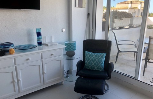 Diputacion de Rincon de San Gines Apartment | Spacious Bellaluz 1-bed apartment with 2 sun terraces - 1 min walk to pool!