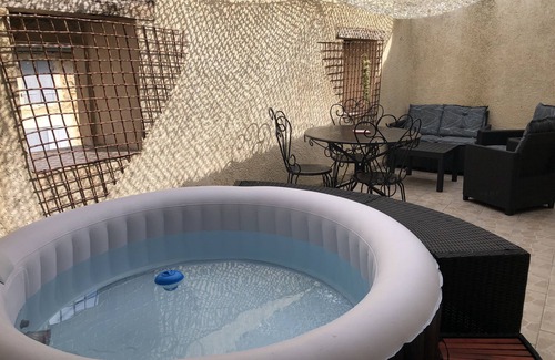 Lagorce Apartment | Spacious cottage 120 m2 6 people south Ardèche near vallon pont d'arc