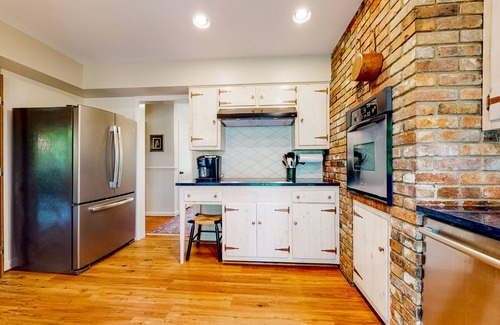 Flat Rock House | Spacious country home with firepit, patio, foosball, amazing views, & W/D
