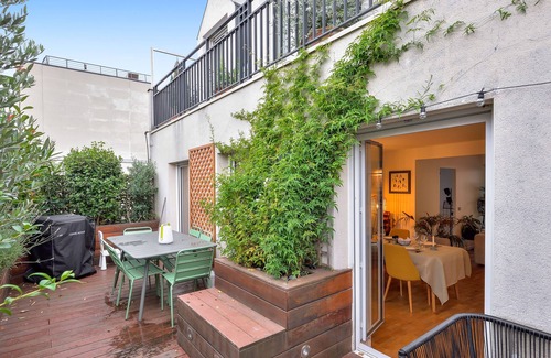 Parchamp–Albert Kahn Apartment | Spacious duplex apartment in Boulogne Billancourt - Welkeys