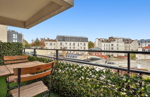 Parchamp–Albert Kahn Apartment | Spacious duplex apartment in Boulogne Billancourt - Welkeys