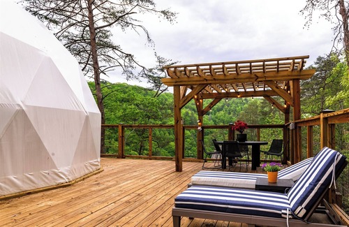 Pikeville Cabin | Spacious Dome Canyon View