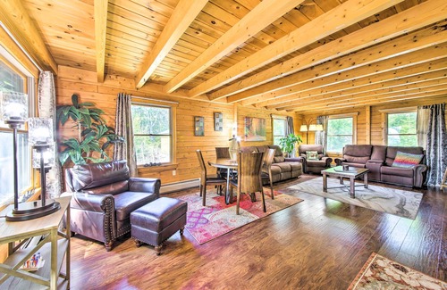 Gouldsboro Cabin | Spacious Down East Cabin w/ Deck + Views!